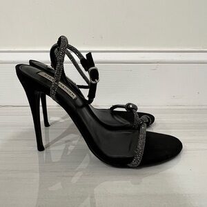 Steve Madden Brooke in Black Rhinestone